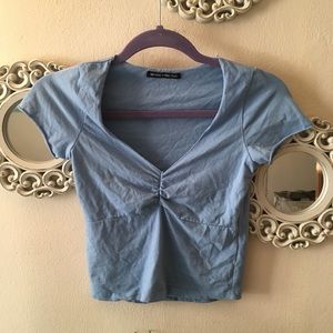Brandy melville blue gina top